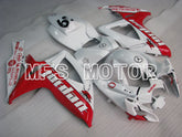 Suzuki GSXR600 GSXR750 2006-2007 Injection ABS verkleidung - Jordan - Weiß Rot - MFS2346